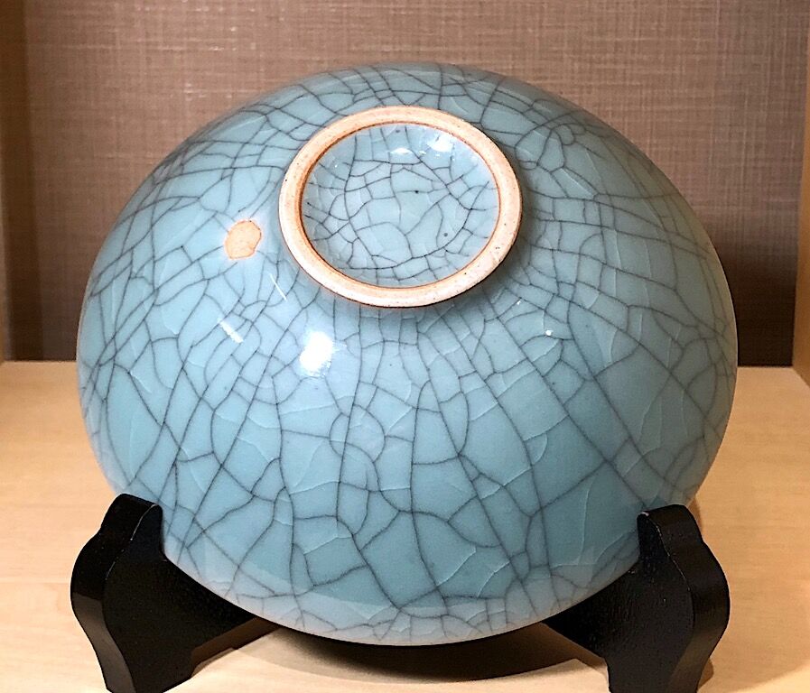 京焼・清水焼 安田茂郎作 七官青磁茶碗 無傷保証 共箱 古物。 | STORES