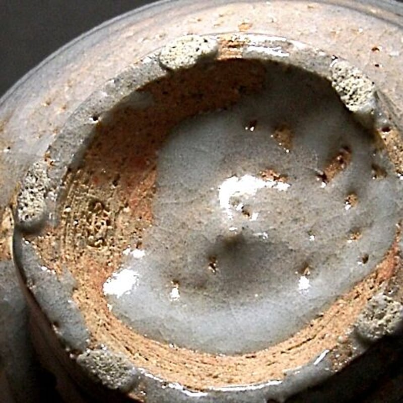 松阪萬古松古焼 佐久間 勝山 作 井戸写 茶碗 無傷 箱合 保証