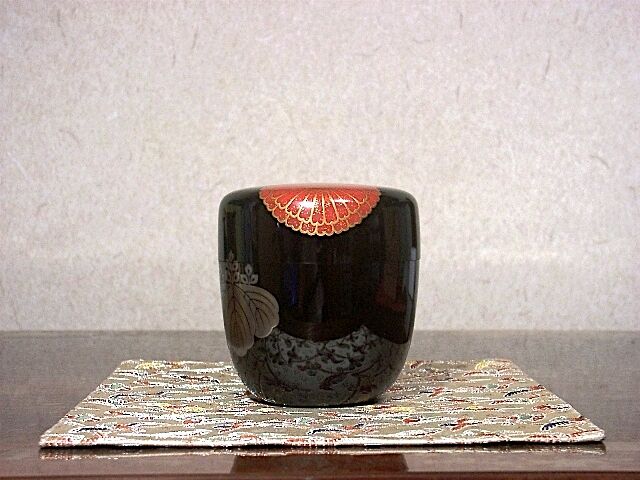 漆工 蒔絵 江馬長閑 作 高台寺蒔絵 中棗 無傷 共箱 保証。 | STORES