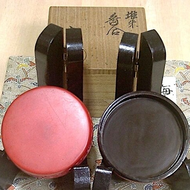漆工 海田宗恵 作 堆朱 香合 無傷 共箱 保証。 | STORESショップARIKA