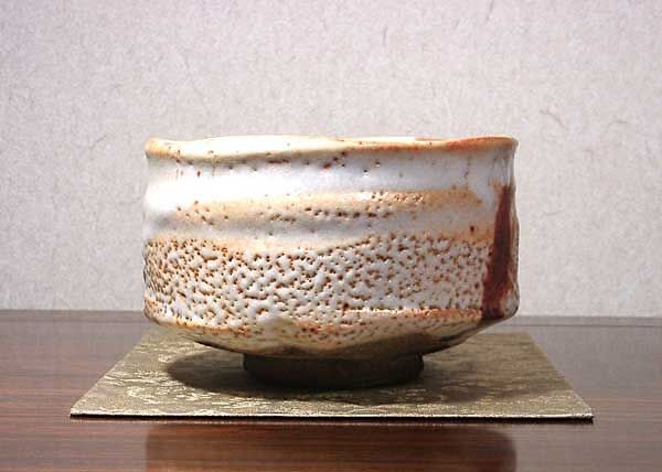 志野焼 加藤孝造 作 片輪車 茶碗 無傷 箱誂。 | STORESショップARIKA