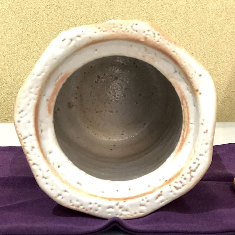 志野焼 林 孝太郎 作 水指 高台在銘 共箱 無傷。 | STORESショップARIKA