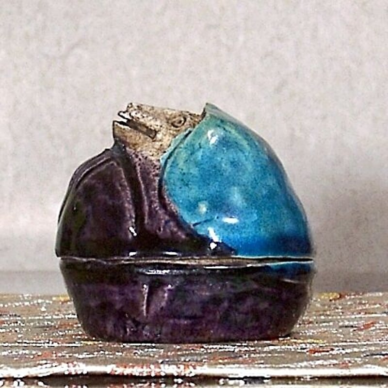 旧家蔵出し　独楽　香合 kougou-290_1.jpg?v=1709085200&