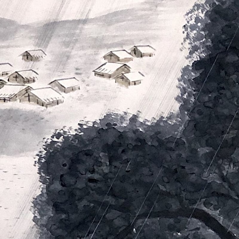 掛軸 国画 秋元節郎 筆 「 驟雨 」共箱 良品質。 | STORESショップARIKA