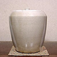 京焼・清水焼 大丸北峰（初代）作 祥瑞手 水指No2 青華松竹梅図 無傷