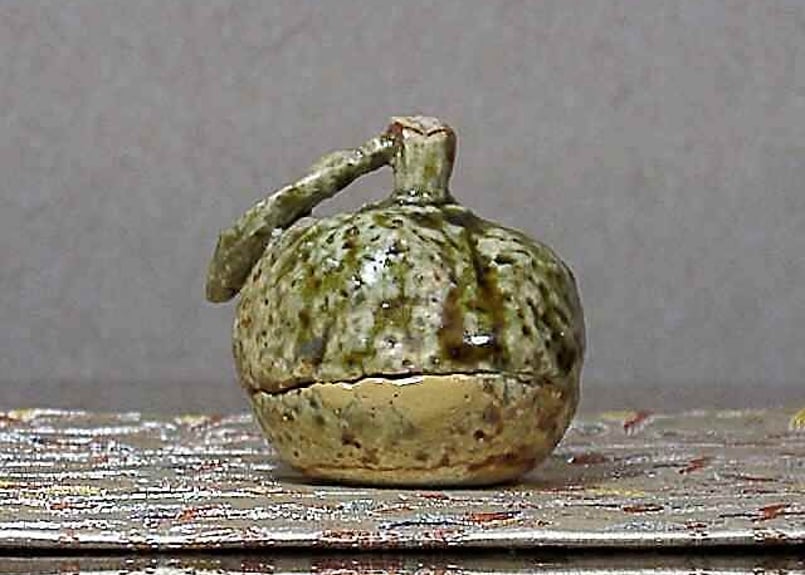 尾形乾山 乾山省 伝世皿 アンティーク 时代箱 191