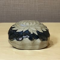 北海道 北窓窯 吉田時彦 作 玉 香合 共箱 無傷 保証。 | STORES