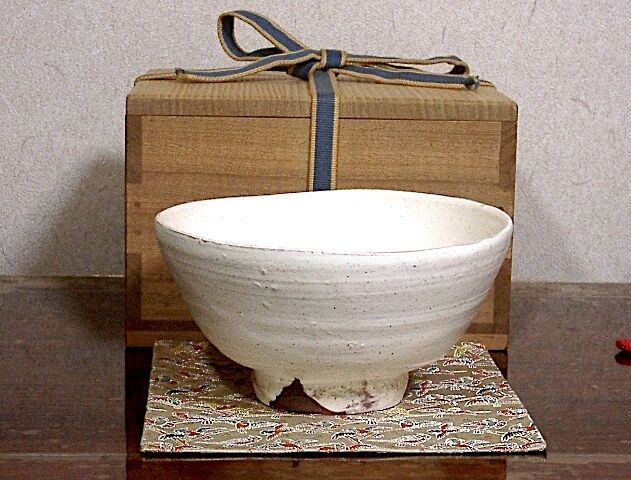 茨城・城里　松尾桃陽作　粉引　茶碗　無傷　共箱　保証。 茨城・城里 松尾桃陽作 粉引 茶碗 無傷 共箱 保証 | STORES