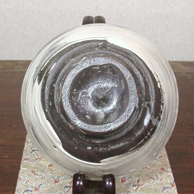 B379. 陶芸家【小川哲男】作 灰釉鉄彩 組鉢 五客 共箱 / 茶道具