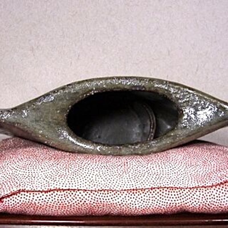 篆刻作家 多気檗山 作 名言刻三島 花器 共箱 無傷 保証。 | STORES