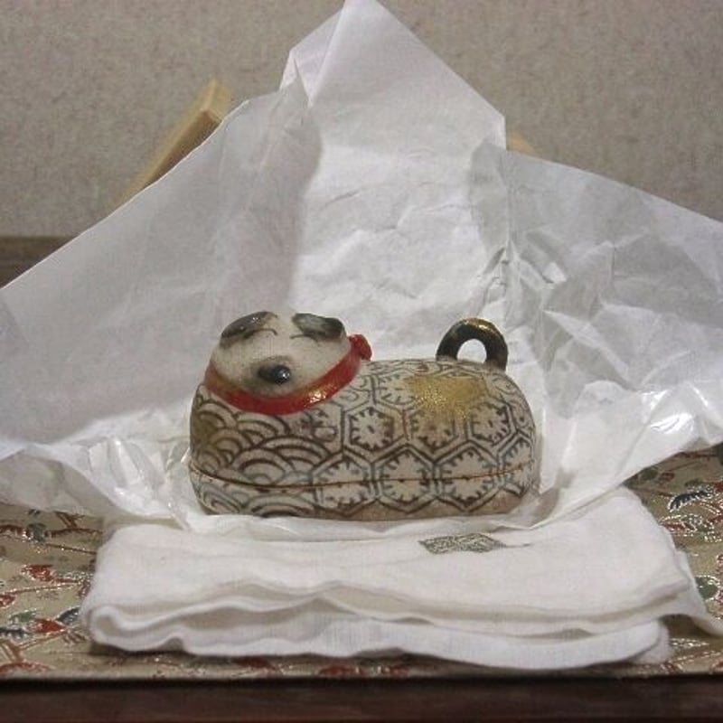 日吉窯 加藤丈佳作 戌 香合 無傷 共箱 保証。 | STORESショップARIKA