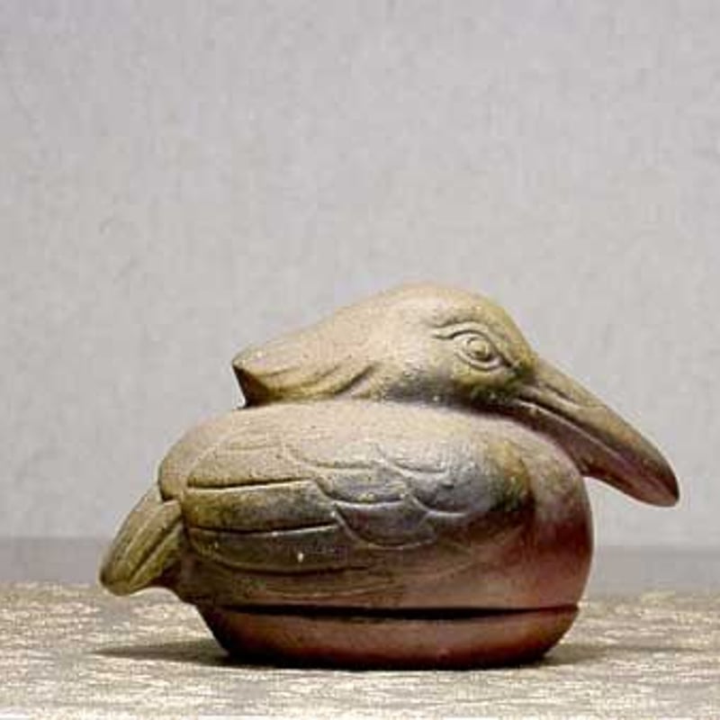 【 越前芦原焼 香合 】　2代久世天聲 作　孔雀石釉　僅少品 越前芦原焼 香合 】 2代久世天聲 作 孔雀石釉 僅少品 - メルカリ