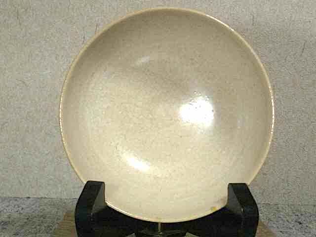 京焼・清水焼　山田 喆 作　から津風　茶碗　無傷　共箱　保証。 京焼・清水焼 山田 喆 作 から津風 茶碗 無傷 共箱 保証