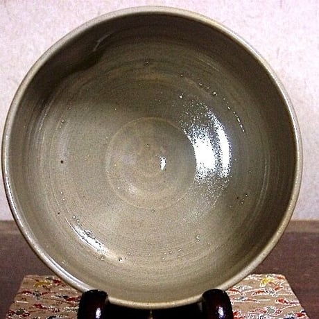阿漕焼　作者未確認　作　「阿こぎ」在銘　茶碗　無傷　箱合　保証。
