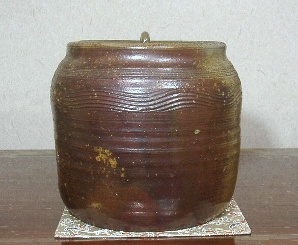 丹波焼　正元直作造　水指　無傷　共箱　保証。 丹波焼 正元直作造 水指 無傷 共箱 保証。 | STORESショップARIKA
