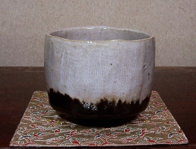 土蔵整理07】黒楽平茶碗木箱入り