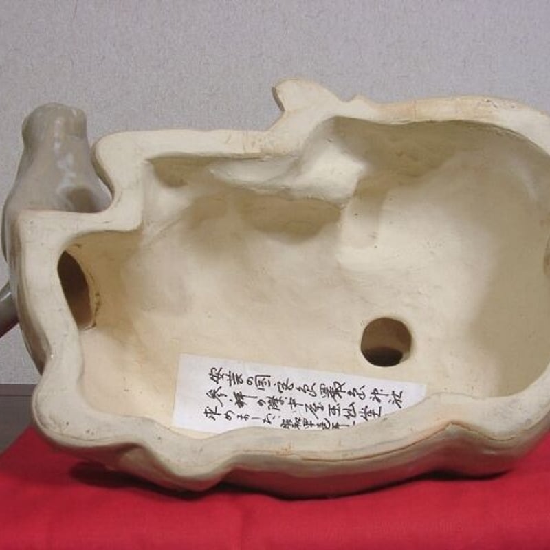 萩焼 中野霓林（二代）作「騎牛帰家」絶作 無傷 箱合 保証。 | STORES