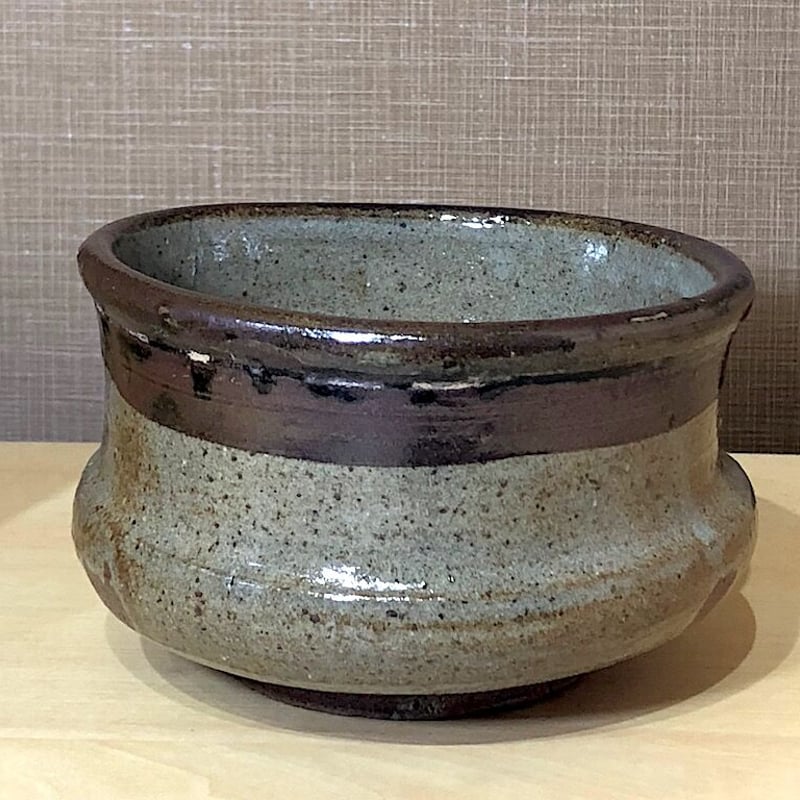 唐津焼 田中佐次郎作 沓茶碗 在銘 無傷保証 箱無 古物。 | STORES