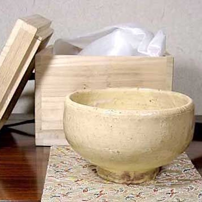 笠間 犀窯 小林征児 作 粉引 茶碗 無傷 共箱 保証。 | STORESショップARIKA