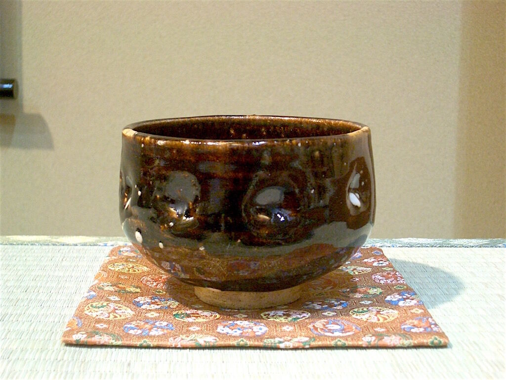 京焼・清水焼黄檗道元手造茶碗「林春隆翁羽化記念」共箱無傷