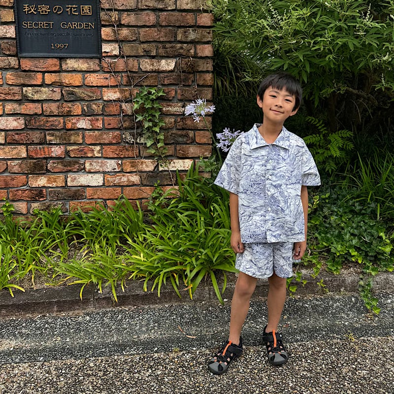 受注製作】夏を涼しく♡サマーセットアップ | nunotani.