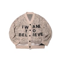 IWANT TOBELIEVE.CARDIGAN-DESERT