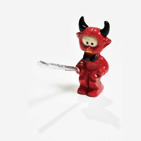 DIABLITO-KUN CERAMIC INCENSE HOLDER/RED ONLY100