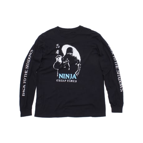 BACK TO THE SHADOWS / LONG SLEEVE T-SHIRTS / VINTAGE BLACK