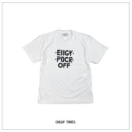 FUCK OFF SST-SHIRTS/WHITE