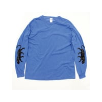 RICHARD AOKI / LONG SLEEVE T-SHIRTS / WASHED BLUE