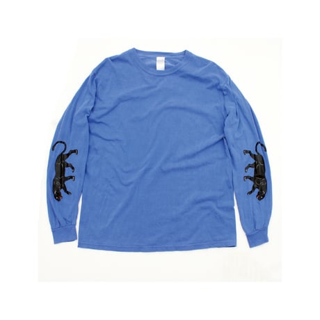 RICHARD AOKI / LONG SLEEVE T-SHIRTS / WASHED BLUE