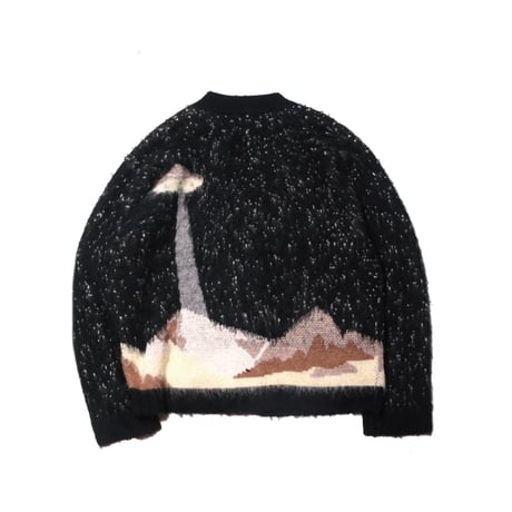 IWANT TOBELIEVE.CARDIGAN-BLACK