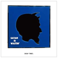 SATAN IS WAITIN' MIRROR/BLUE