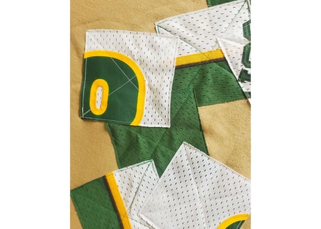 "Patchwork Sweat" 3XL SEA 送料無料