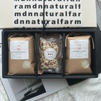 ・GIFT BOX（３合 / 450g × 2 ＆ 雑穀米×２）A-Qラベル