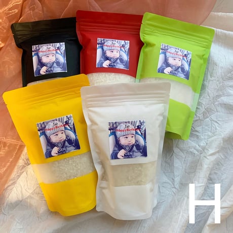 一升米・500ｇ×3袋セット（A/B/C/D/E/F/G/Hラベル）