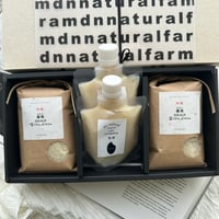 GIFT BOX（３合 / 450g × 2＆ 塩麹×2）