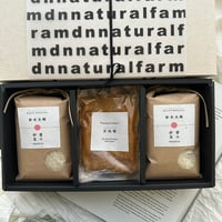 ・GIFT BOX（３合 / 450g × 2 ＆ 米味噌×２）A-Qラベル / 暑い時期のみクール便発送