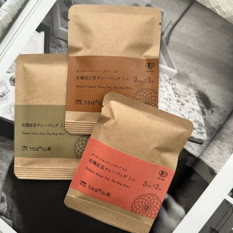 ・GIFT BOX（３合×２・塩麹・ミニ米味噌×2・有機茶TB３種 ）A-Qラベル  / 暑い時期のみクール便発送