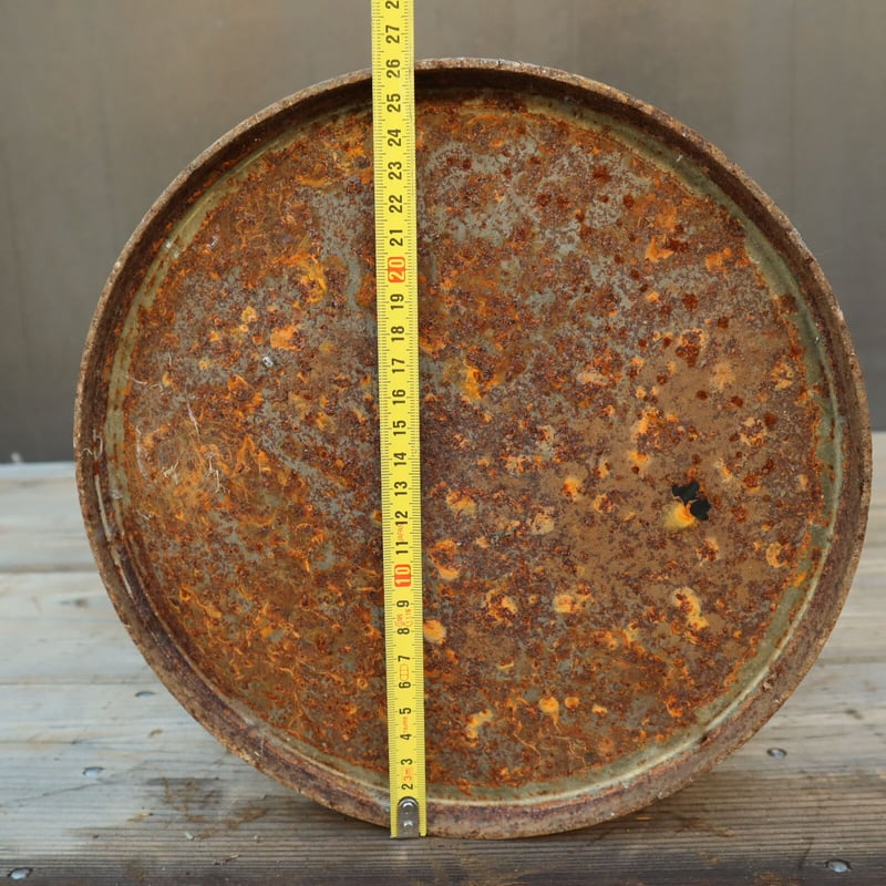 鉄製ミルクタンク②ミルク缶 植田鐵工場 タンク タンクローリー ミルク