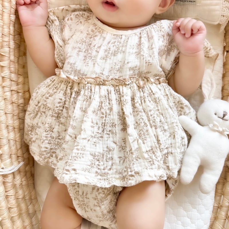sonanddaughter  ロンパース　2y son and daughter Aluna Romper | 𝘮𝘢𝘮𝘰𝘶𝘳