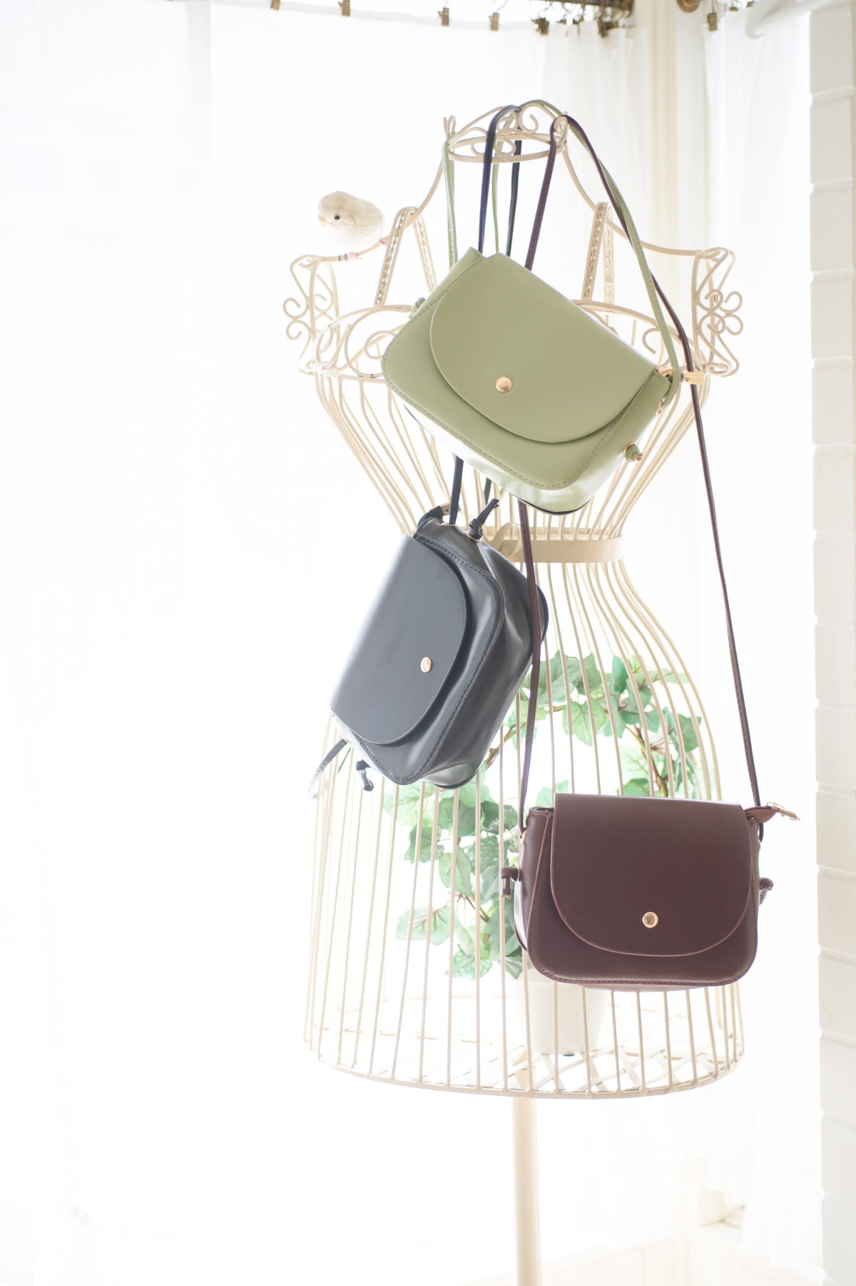 レトロミニショルダーバッグ | merrylatte