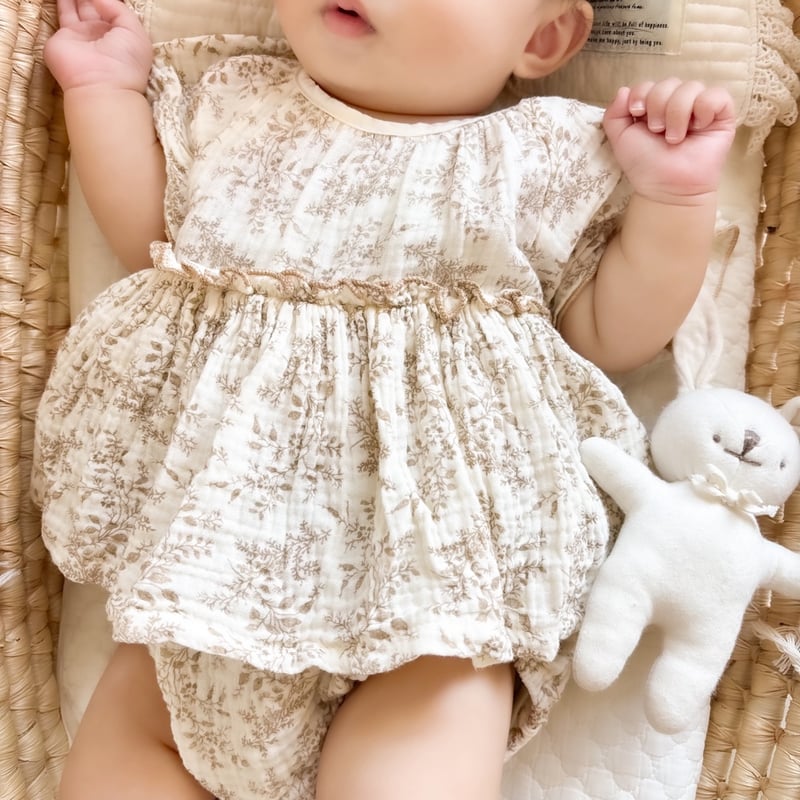 Bebe Organic 花柄ロンパース pw3475-02_1.jpg