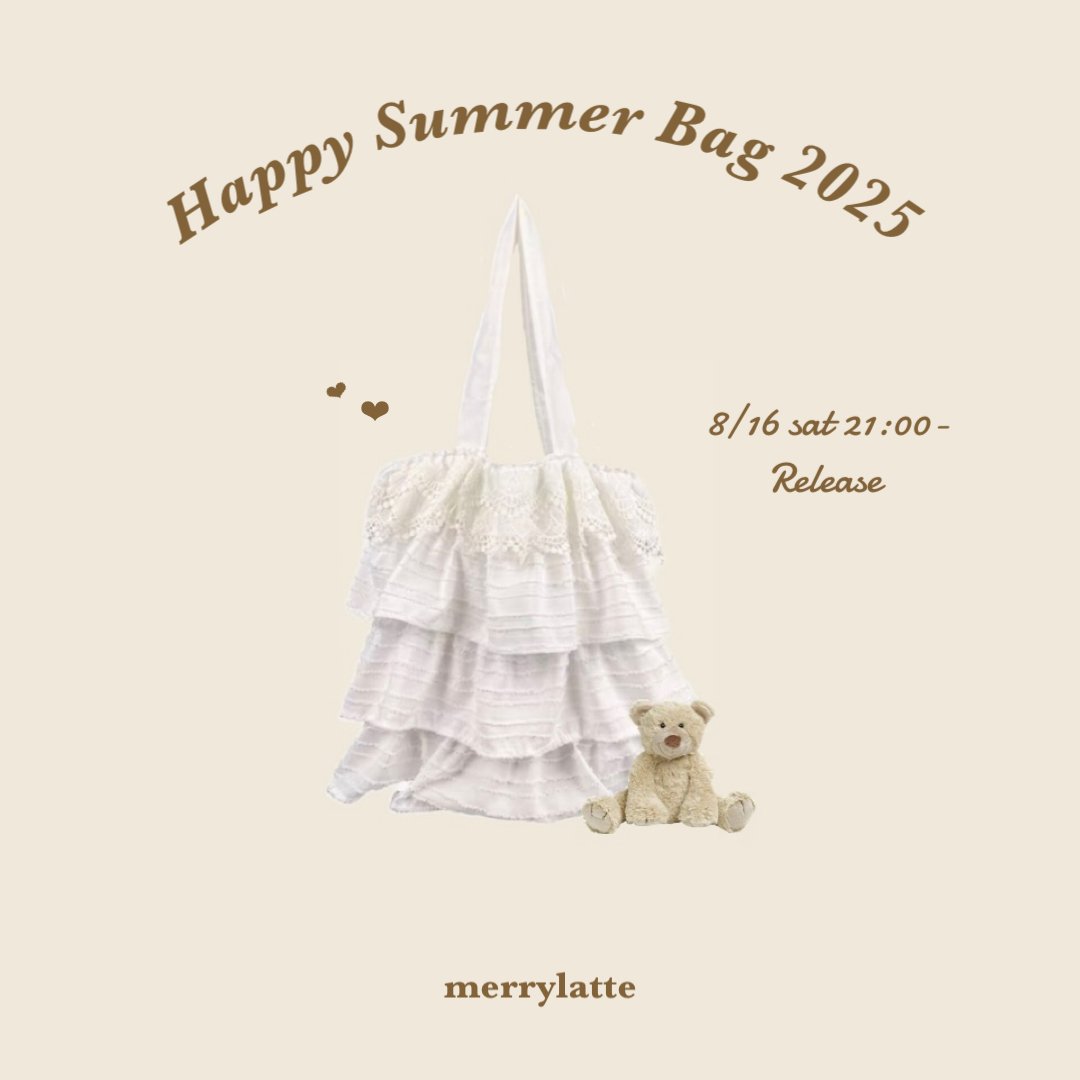 Happy Summer Bag 1 36サイズ 新品未使用品 数量限定 】Happy Summer Bag 2025 | merrylatte