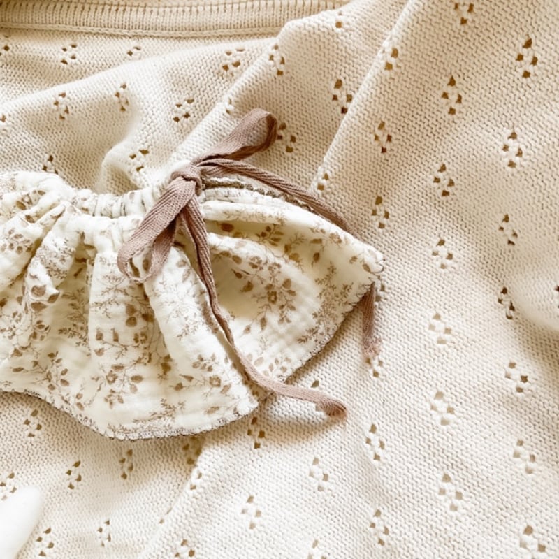 送料無料！小花のベストスタイ&お好みリボン 送料無料！小花のベストスタイ&お好みリボン 送料無料！小花のベスト