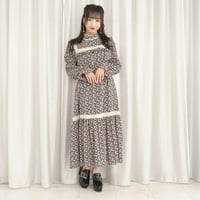 レーステープフラワーワンピース