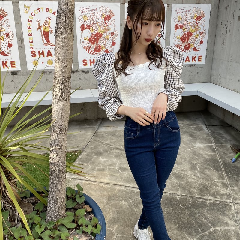 ハイウエストスキニーパンツ | titty&Co. PETIT