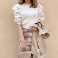 【Crea】パワショル切替えトップス