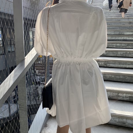 Aラインミニワンピース