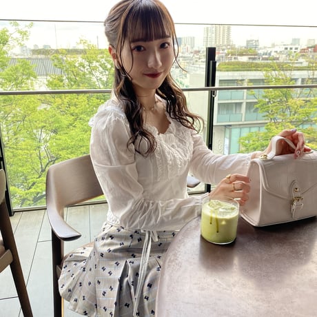 【titty&Co.PETITオフィシャルサイト限定】リボンチェックスカパン×ブラウスセット